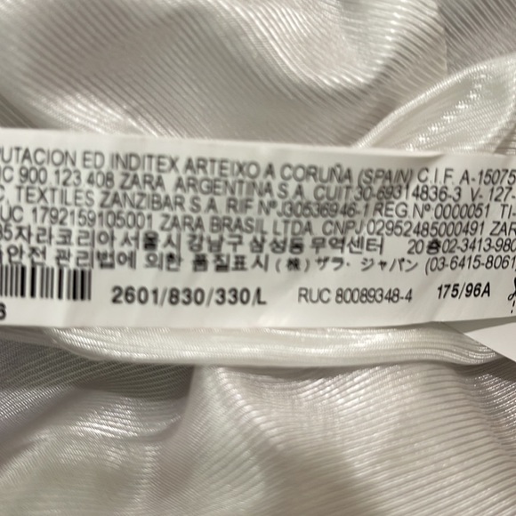 ZARA Tweed Open Vest Long Jacket L - Picture 8 of 9